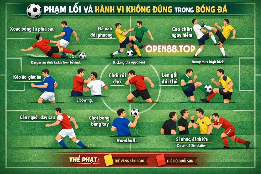 Phạm lỗi và hành vi không đúng