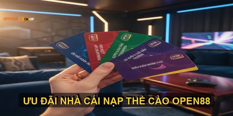 Chương trình khuyến mãi đặc biệt dành riêng cho thành viên nạp thẻ cào