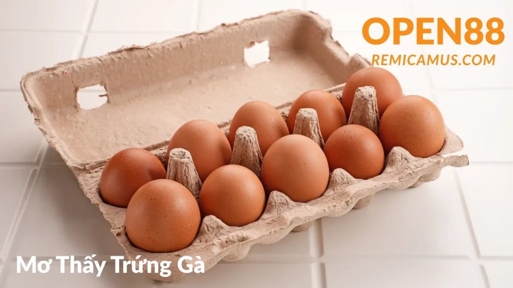 Mơ thấy trứng gà là điềm gì? 2 Mơ thấy trứng gà