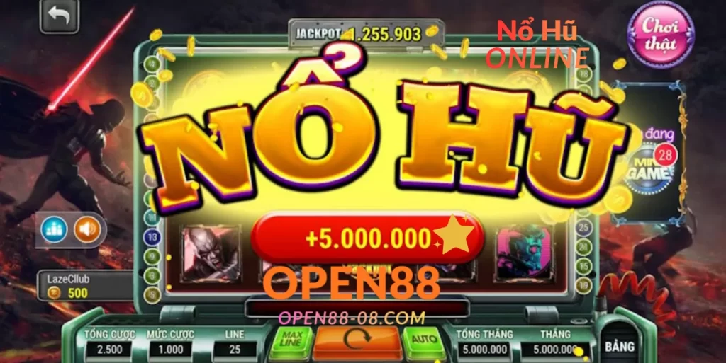 Nổ hũ online open88