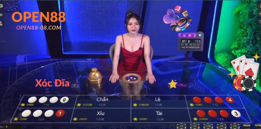 Xóc Đĩa Đổi Thưởng - OPEN88 1 OPEN88 xóc đĩa