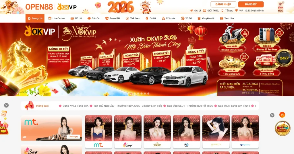 Giao diện bắt mắt